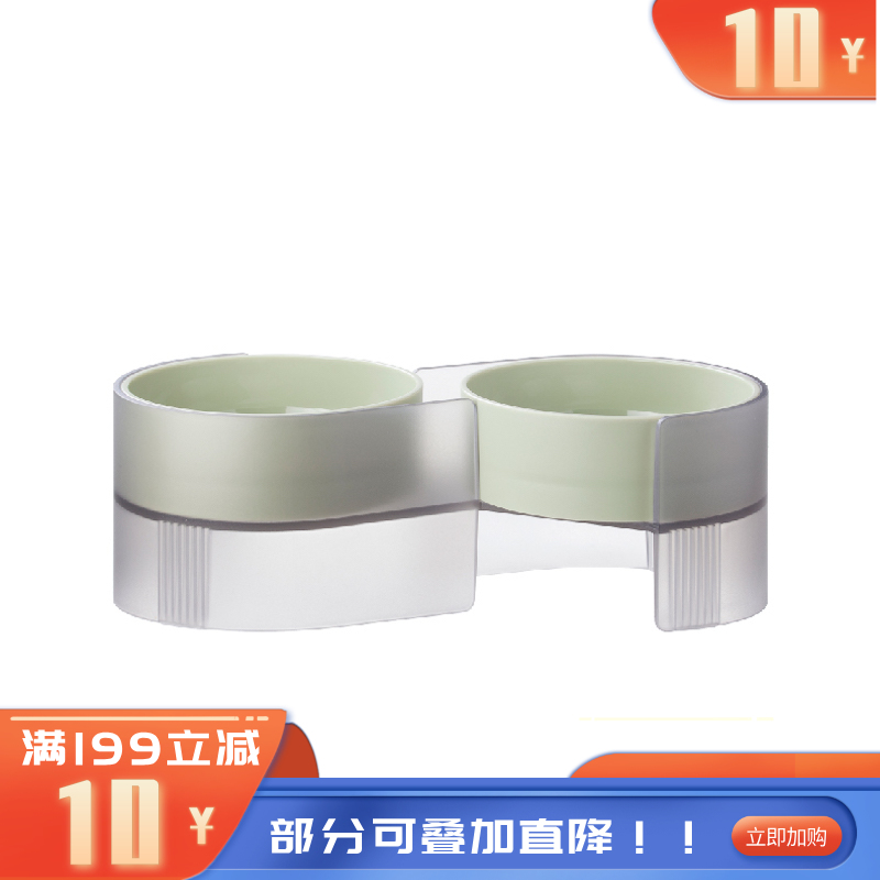 pidan宠物碗 猫用S款 绿色