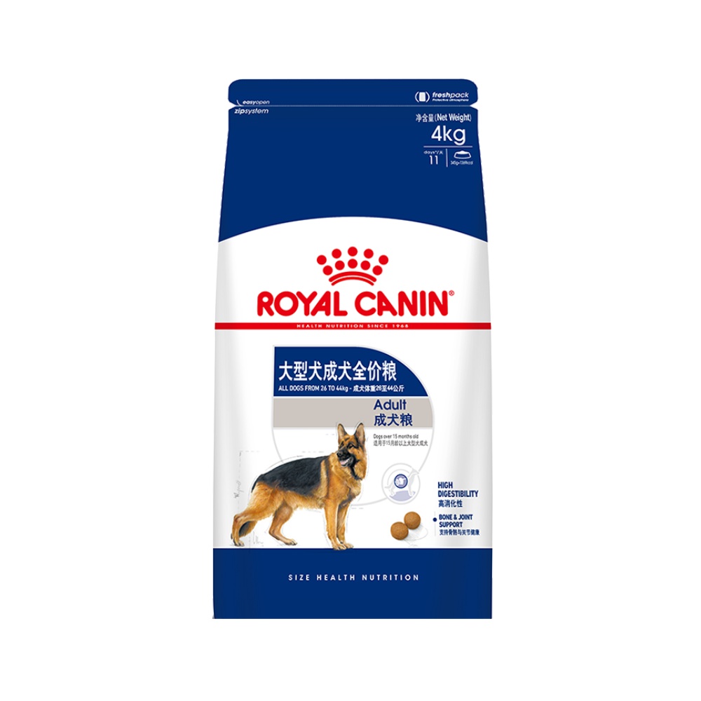 皇家大型犬成犬粮GR26/4KG 4KG