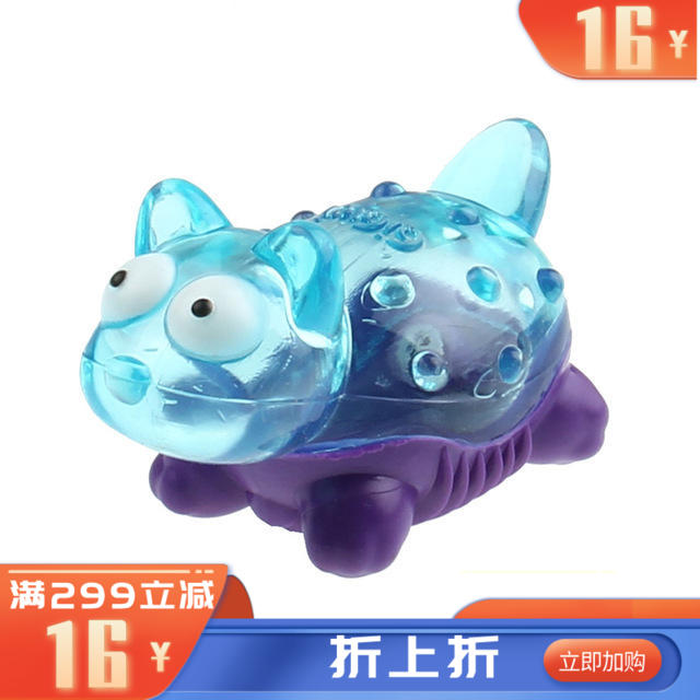 GiGwi贵为 Q仔系列狗狗磨牙发声玩具 小猫