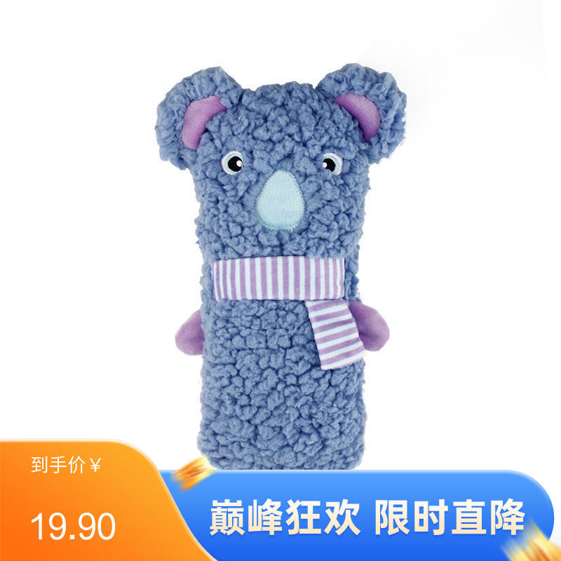 GiGwi贵为 响纸发声猫咪抱枕玩具 考拉