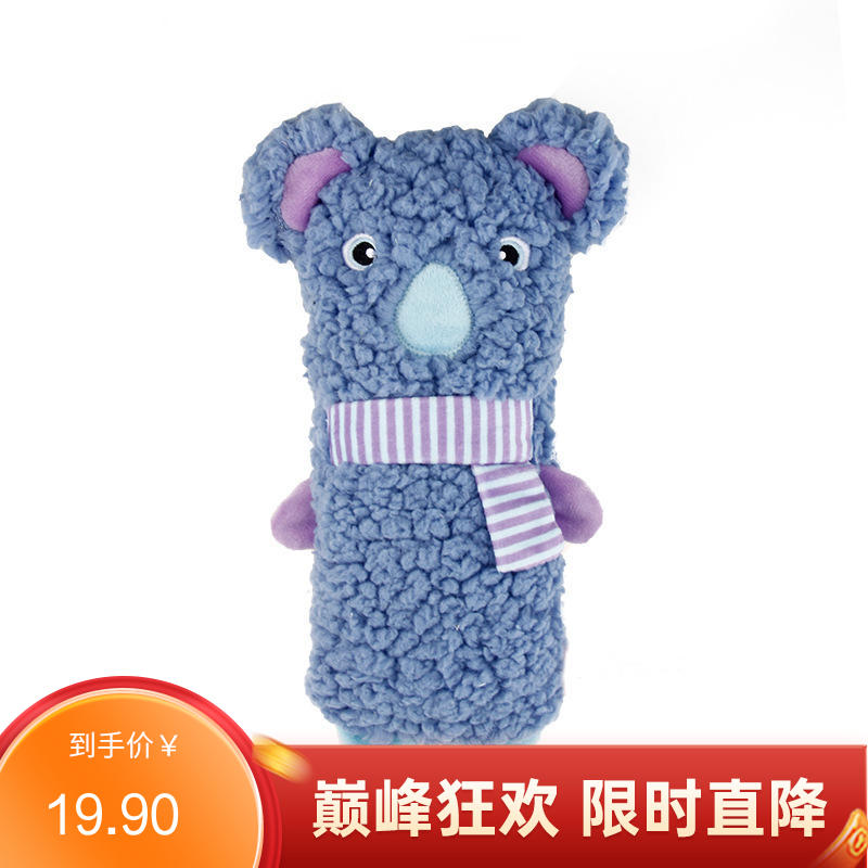 GiGwi贵为 响纸发声猫咪抱枕玩具 考拉
