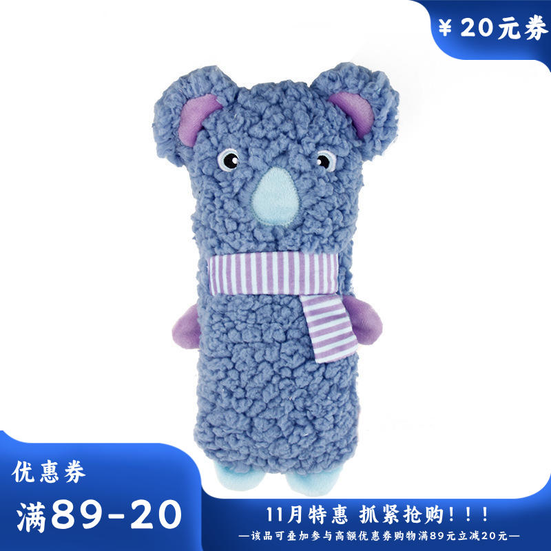 GiGwi贵为 响纸发声猫咪抱枕玩具 考拉