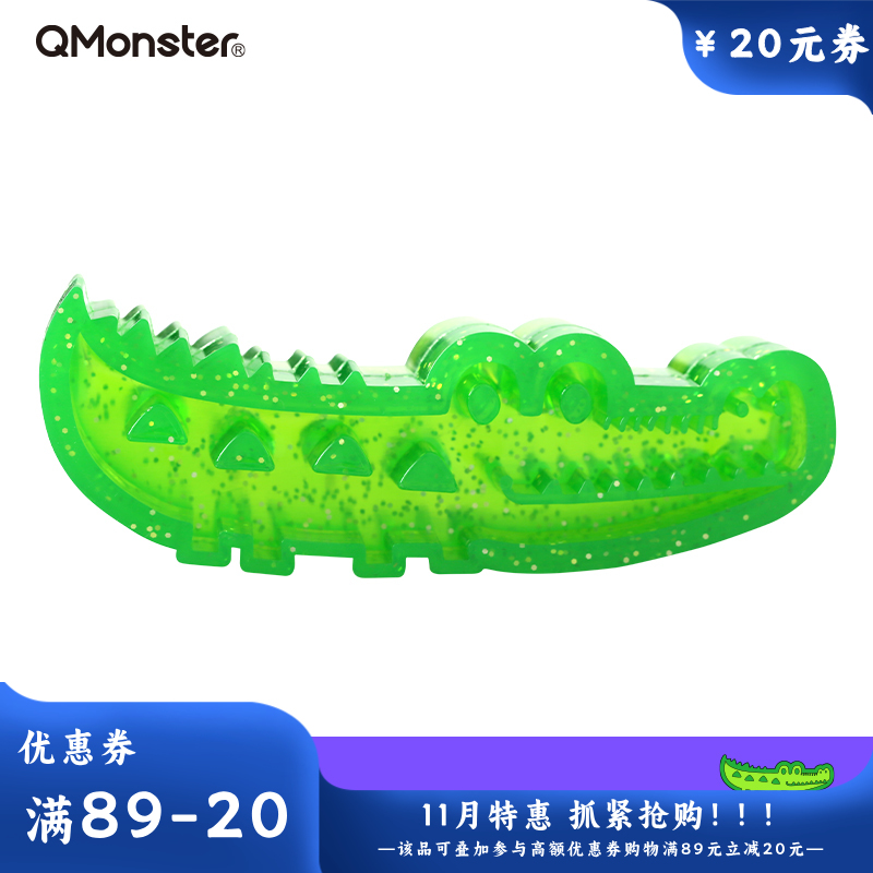 Qmonster怪有趣 可填食鳄鱼宠物玩具 大号