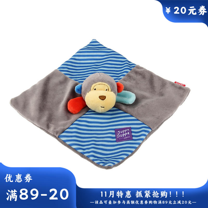 GiGwi贵为 Q趣响纸巾毛绒发声狗玩具 猴子